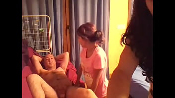 4455 threesome porn com Video